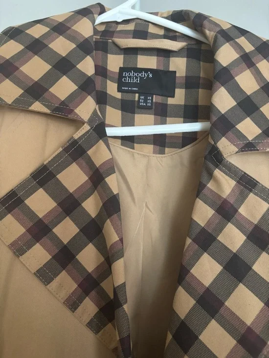Nobodys Child Trench Coat - Picture 2 of 3